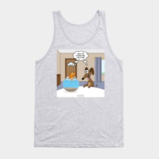 Fish Meets Dachshund Tank Top